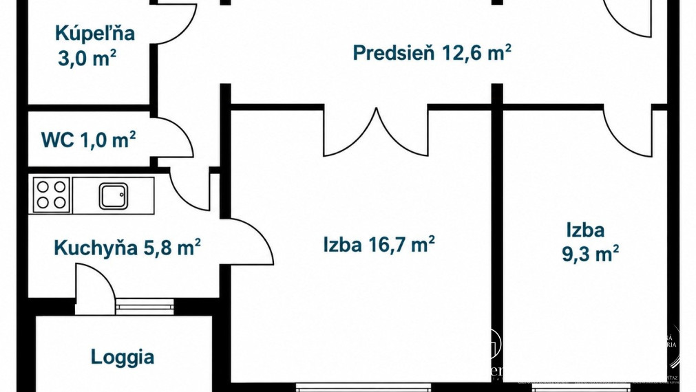 BOSEN |2 izbový byt na predaj v Devínskej Novej Vsi