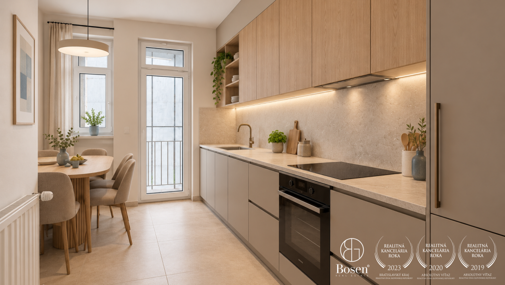 BOSEN | Mestské bývanie s charakterom, 3-izbový byt, 90 m², Dunajská, Staré Mesto