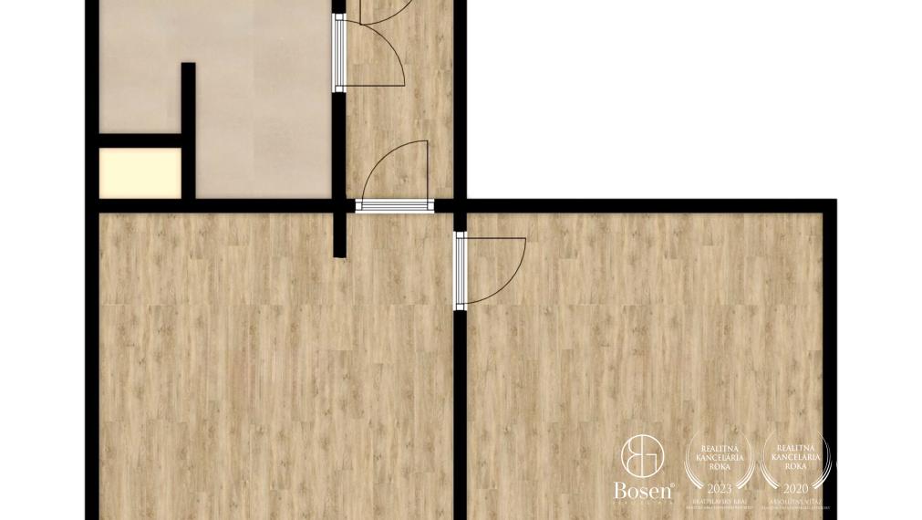 BOSEN | 1izbový byt vo vynikajúcej lokalite, Štúrova, 36m2