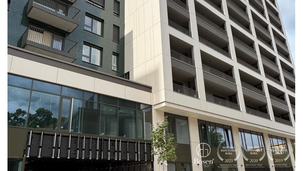 BOSEN | 2 izbový byt v projekte Downtown Yards Plátennicka, Bratislava II, 59 m2