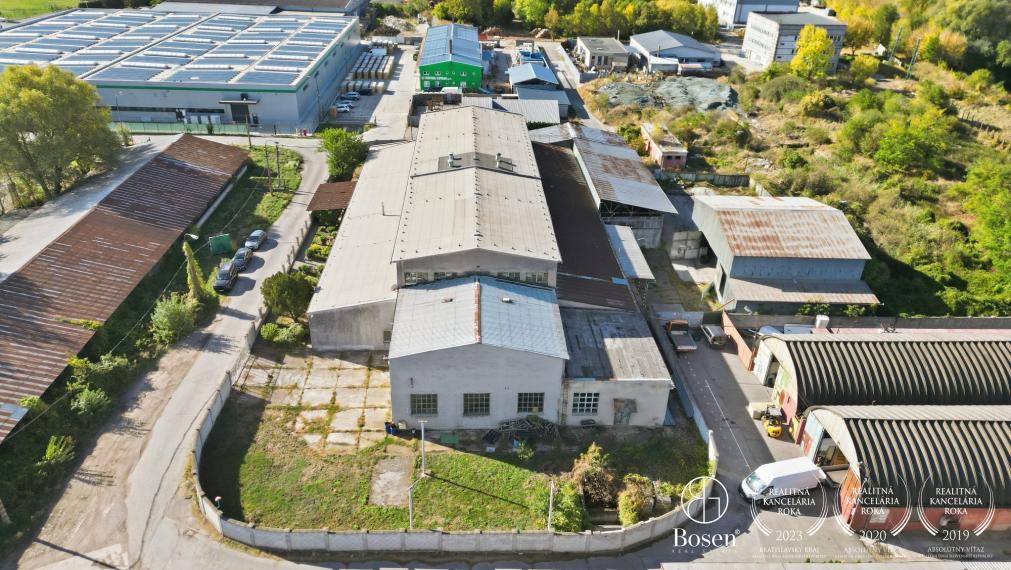 BOSEN | Výrobný areál, Bošany, 5 500 m²