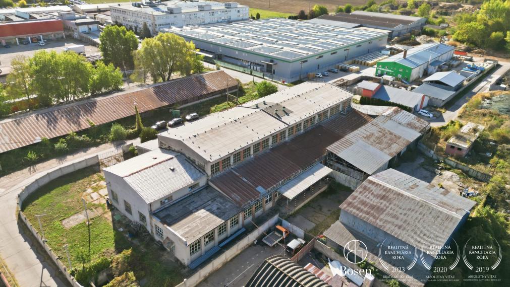 BOSEN | Výrobný areál, Bošany, 5 500 m²
