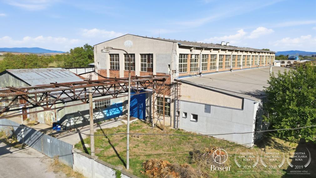 BOSEN | Výrobný areál, Bošany, 5 500 m²