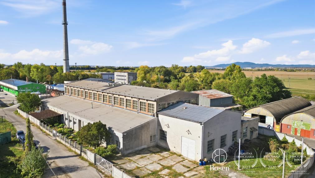 BOSEN | Výrobný areál, Bošany, 5 500 m²