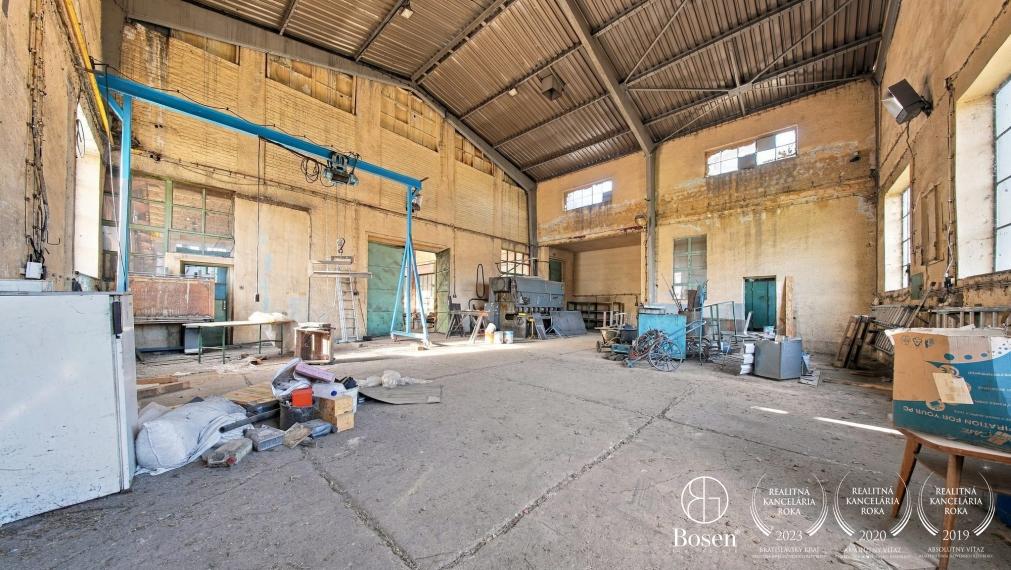 BOSEN | Výrobný areál, Bošany, 5 500 m²