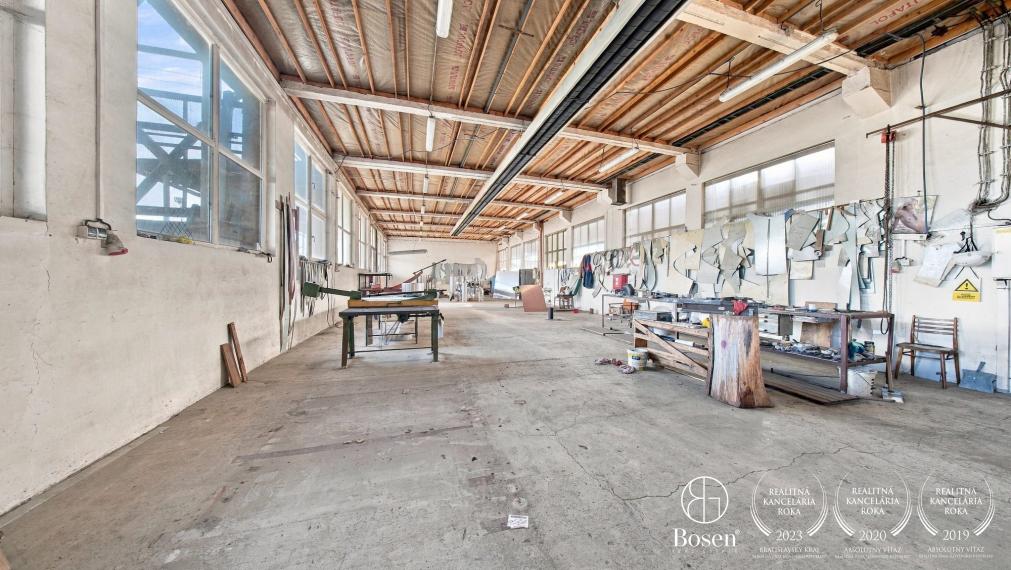 BOSEN | Výrobný areál, Bošany, 5 500 m²
