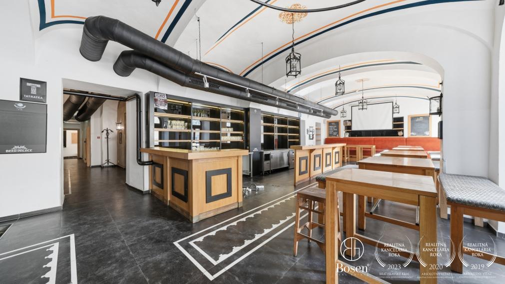 BOSEN | Nadštandardný obchodný priestor 545,30 m2 - Gorkého - Palác Motešických