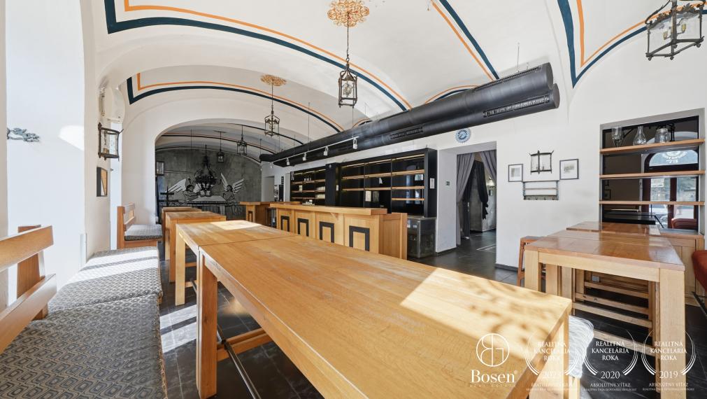 BOSEN | Nadštandardný obchodný priestor 545,30 m2 - Gorkého - Palác Motešických