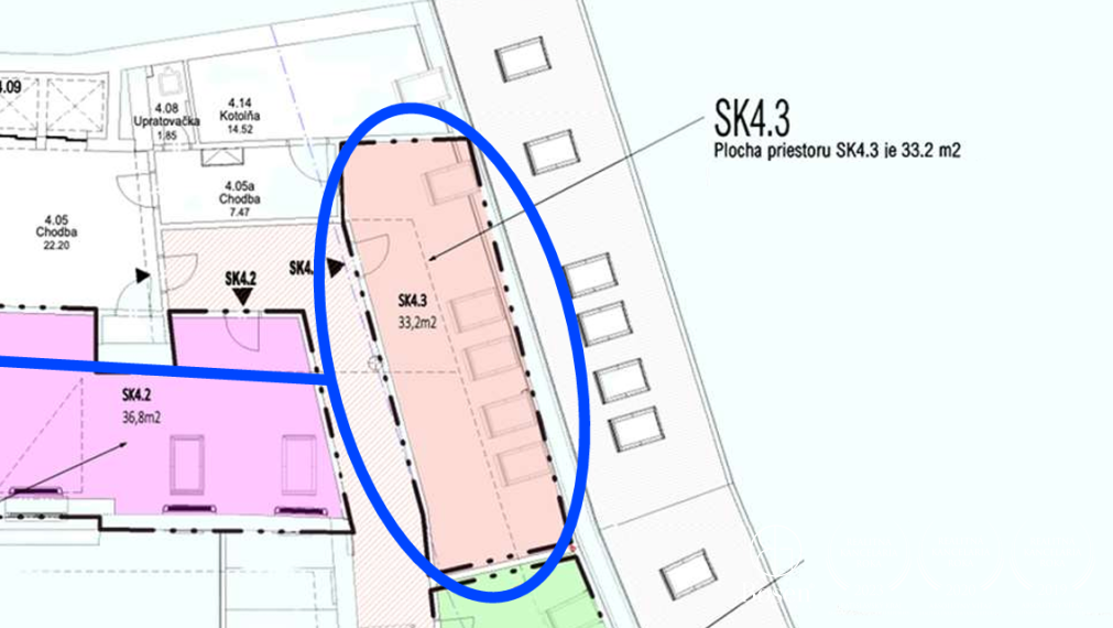 BOSEN | Prenájom kancelárskych priestorov 33,20 m² na Panenskej ulici - Staré Mesto, Bratislava