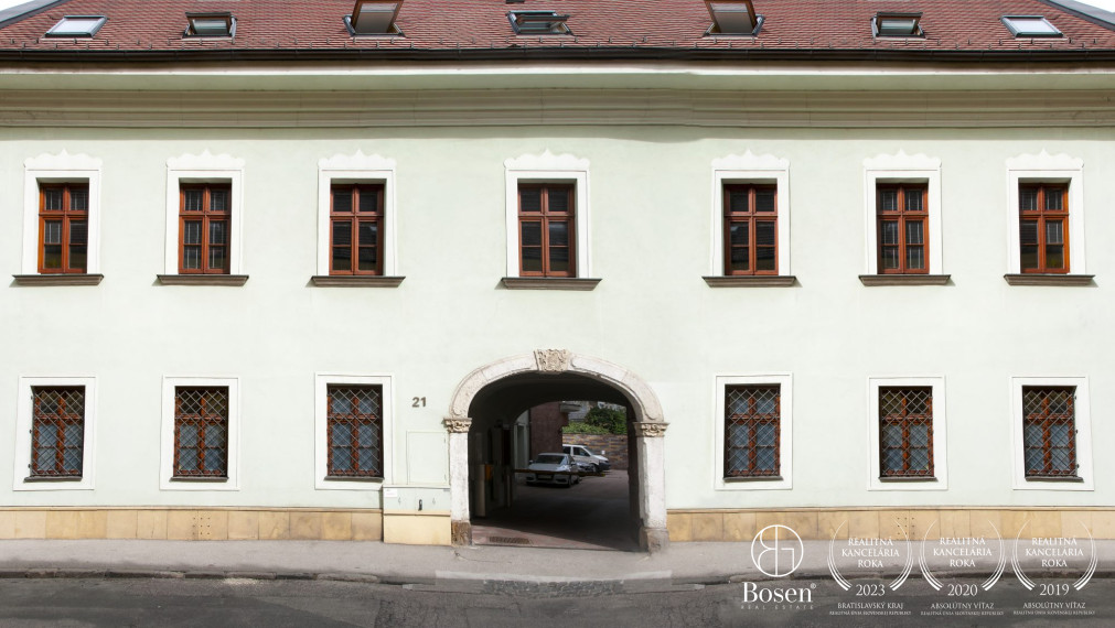 BOSEN | Prenájom kancelárskych priestorov 37,20 m² na Panenskej ulici - Staré Mesto, Bratislava