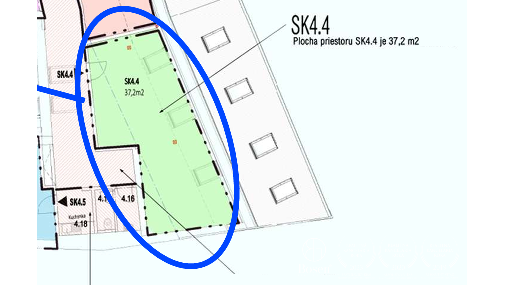 BOSEN | Prenájom kancelárskych priestorov 37,20 m² na Panenskej ulici - Staré Mesto, Bratislava