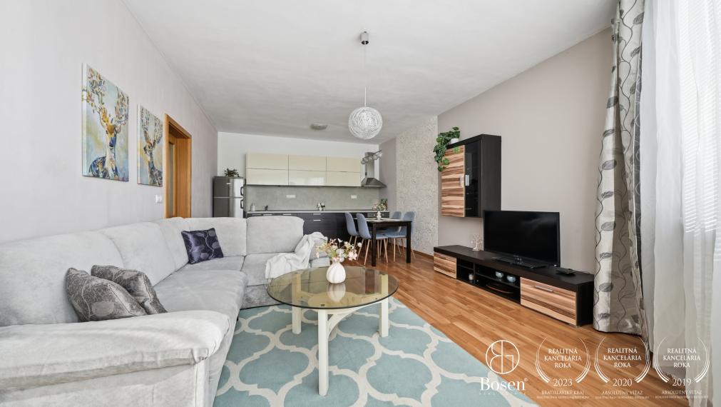 BOSEN | Zariadený 2 izbový byt s balkónom, 51 m2