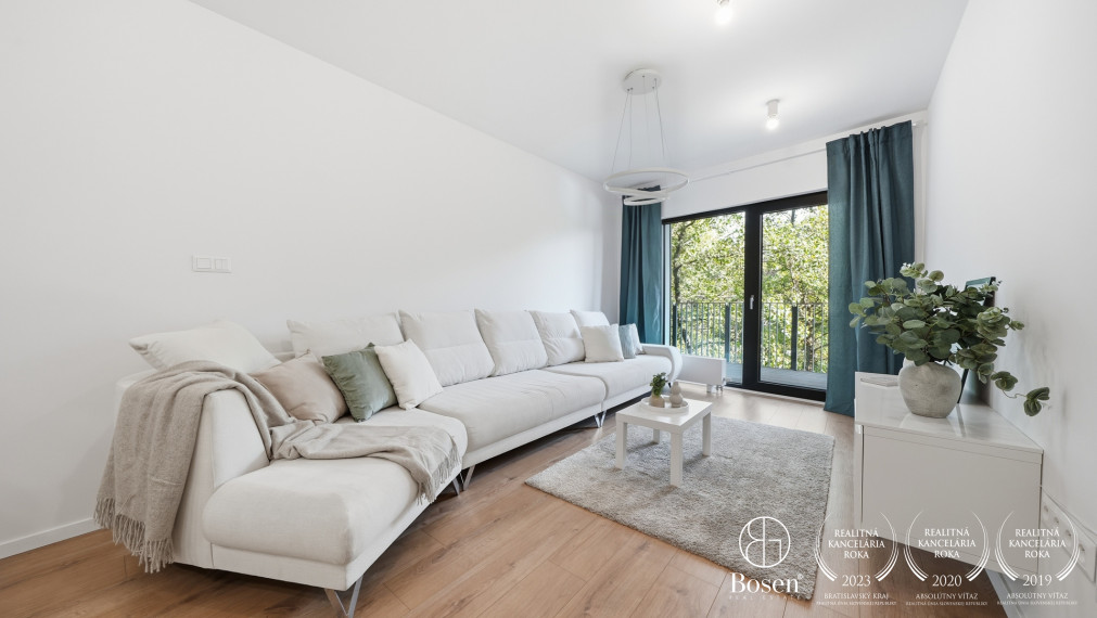 BOSEN | Moderne zariadený 2 izbový byt v Záhorskej Bystrici, 61,2 m2
