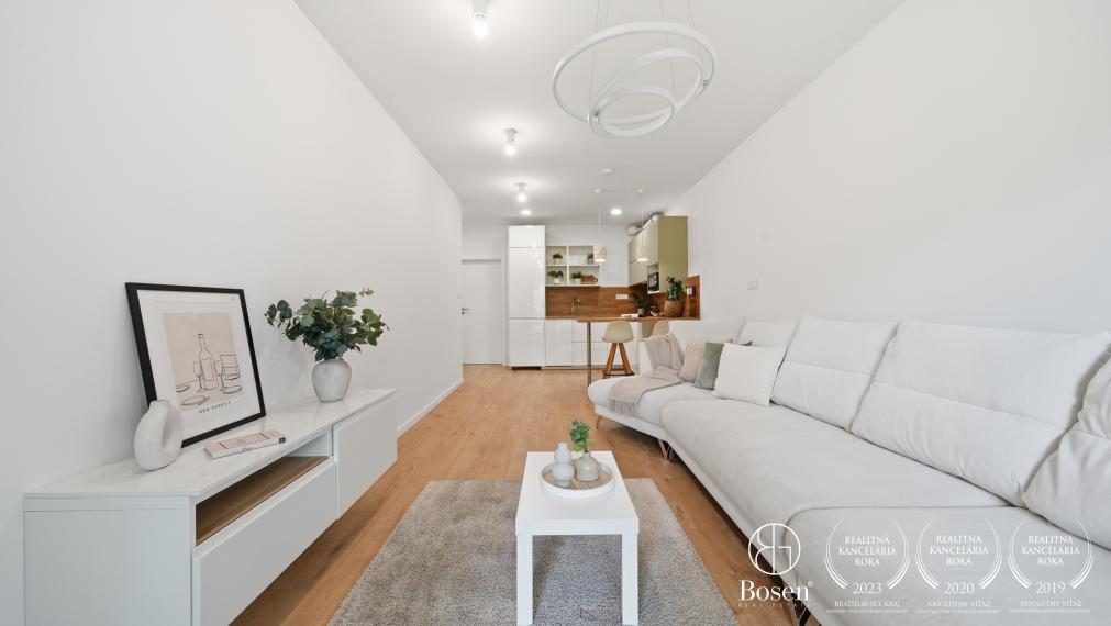 BOSEN | Moderne zariadený 2 izbový byt v Záhorskej Bystrici, 61,2 m2