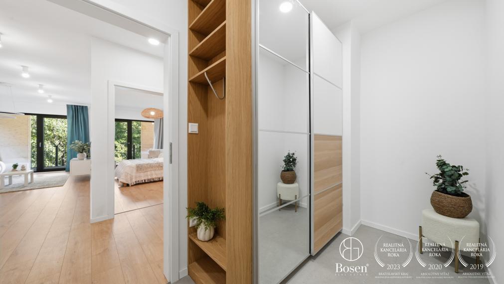 BOSEN | Moderne zariadený 2 izbový byt v Záhorskej Bystrici, 61,2 m2
