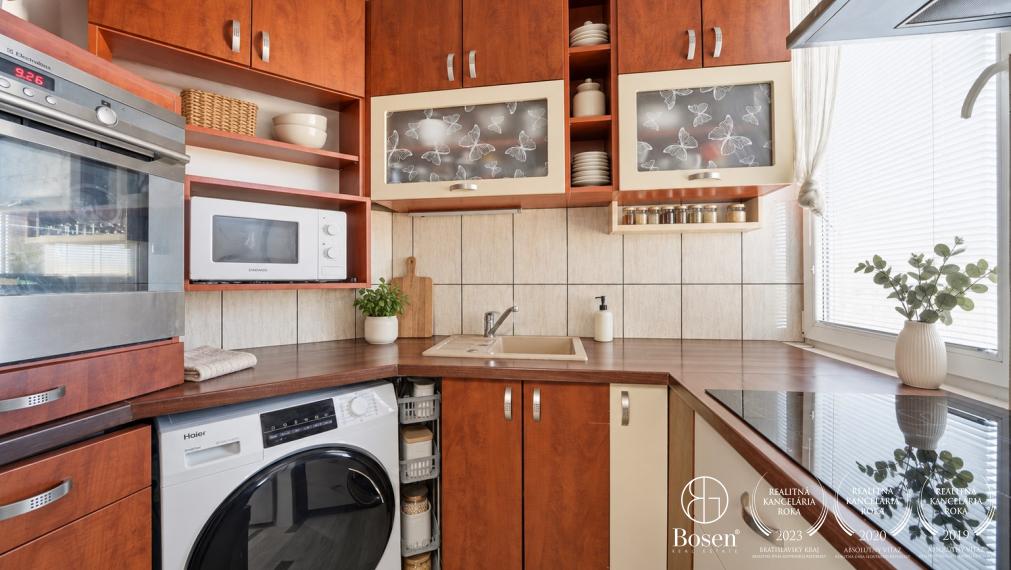 BOSEN | Šikovne riešený 1,5-izbový byt 37 m² v Petržalke