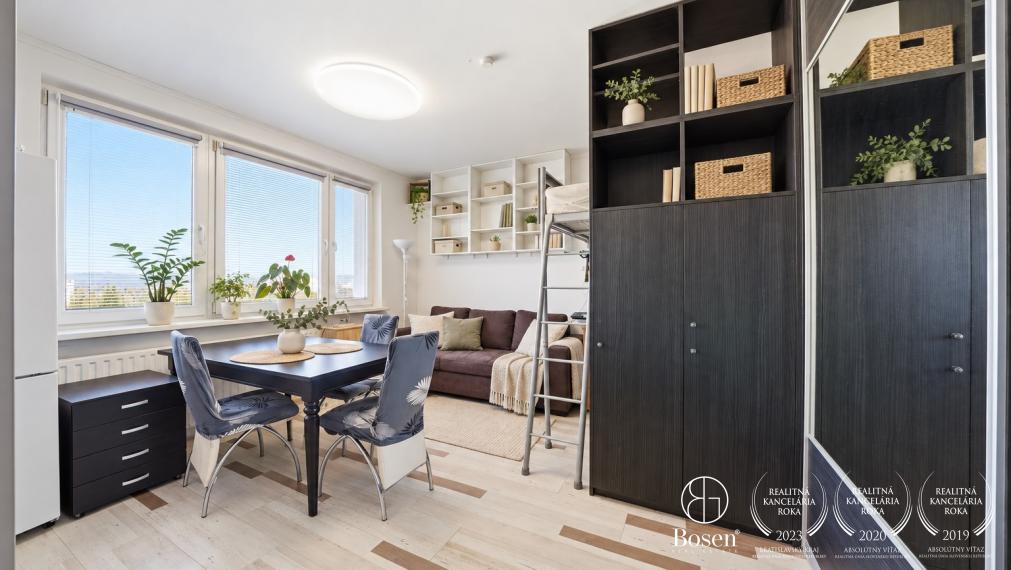BOSEN | Šikovne riešený 1,5-izbový byt 37 m² v Petržalke