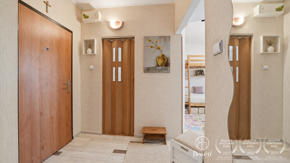 BOSEN | Šikovne riešený 1,5-izbový byt 37 m² v Petržalke