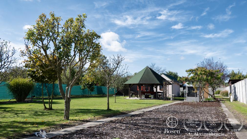 BOSEN |  stavebný pozemok s rozlohou 662 m2.