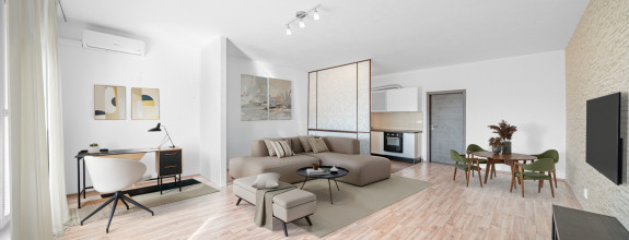 BOSEN | Na predaj veľkometrážna klimatizovaná garsónka – La Vita,Pezinok