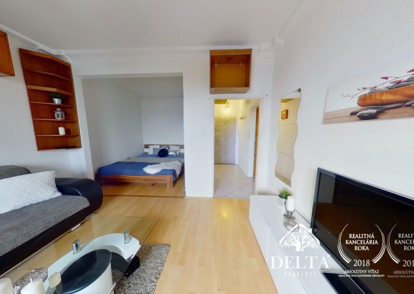 BOSEN | REZERVOVANÝ 1,5 izb. investičný byt s loggiou, Martinčeková, 33m2