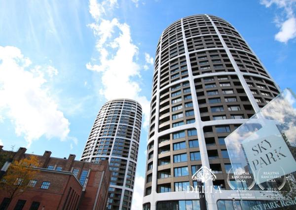 BOSEN | PREDANÉ: SKY PARK - 2 izbový byt na 18. poschodí, Továrenská ul., Staré Mesto, 51 m2