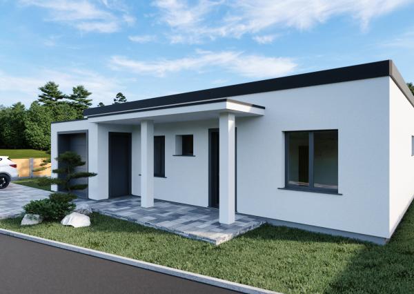BOSEN |  REZERVOVANE 4 izbový rodinný dom s garážou, novostavba, Blahová, 163 m2
