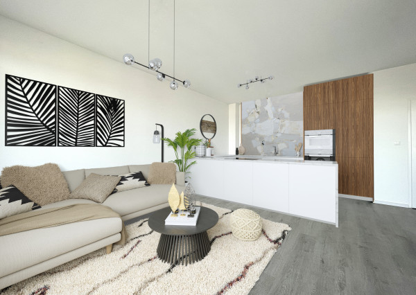 BOSEN | Praktický 2.izb.byt s balkónom a kobkou v projekte Galvaniho Dvory, Ružinov, 50m2