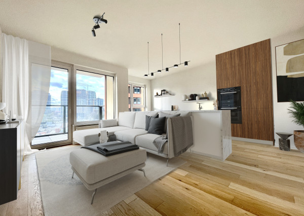 BOSEN | Priestranný 2.izb.byt v novom projekte KLINGERKA, Parking, Kobka, Ružinov, 63 m2