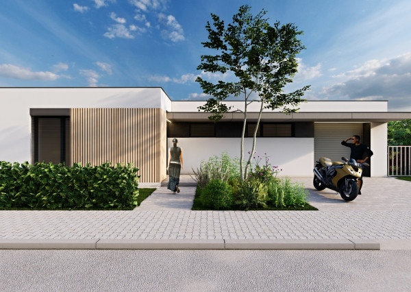 REZERVOVANÝ | BOSEN | Ponúkame 4 izbový rodinný dom s garážou G2 -Trenčín