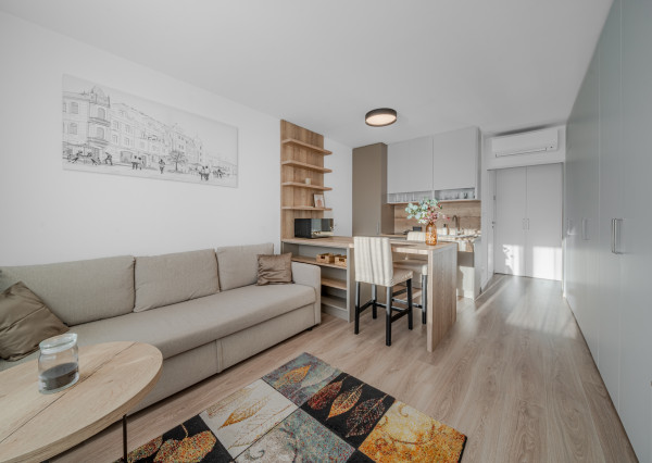 REZERVOVANÉ - BOSEN | 1 izbový byt v novostavbe, lodgia, parkovanie, Košická, Bratislava - Ružinov