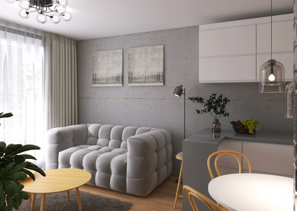 BOSEN | PREDANÉ | 2 izbový byt s garážovým státím,  PRÚDY Trnava