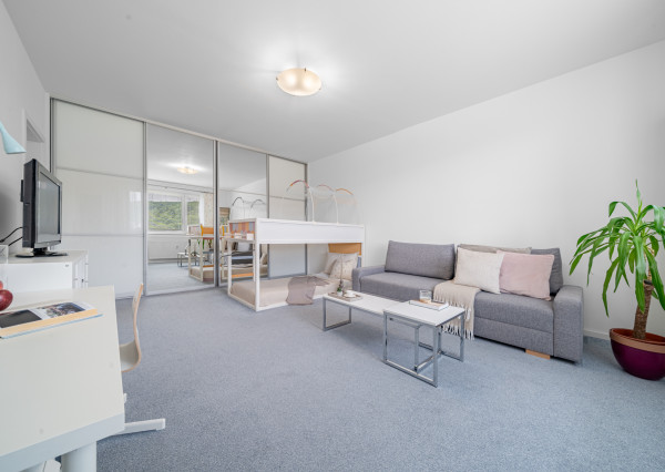 BOSEN | PREDANÉ - 1 izbový byt s pekným výhľadom, ulica Pod záhradami, Bratislava -Dúbravka, 41 m2