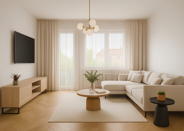 BOSEN | REZERVOVANÉ Priestranný 3-izbový byt s balkónom, Trebišovská, Ružinov, 84m2