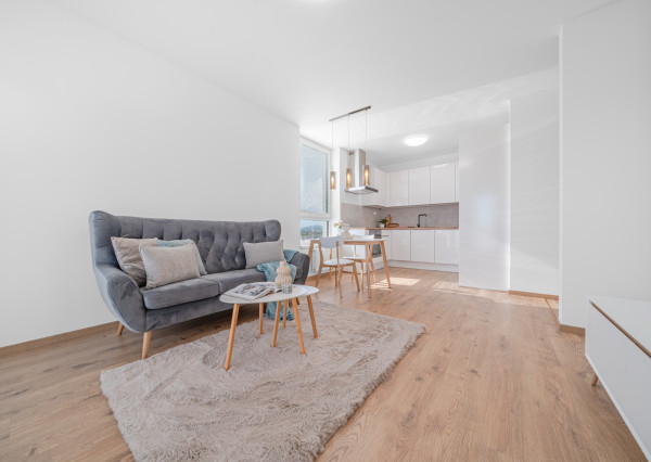 BOSEN | PRENAJATÉ 2izb. byt s parkovaním, pivnicou v novostavbe, dva balkóny, Petržalka, 57 m2