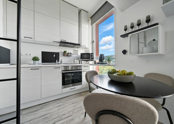 BOSEN | PREDANÉ | Moderný, zeleňou obklopený 1 izbový byt, Ružinov.