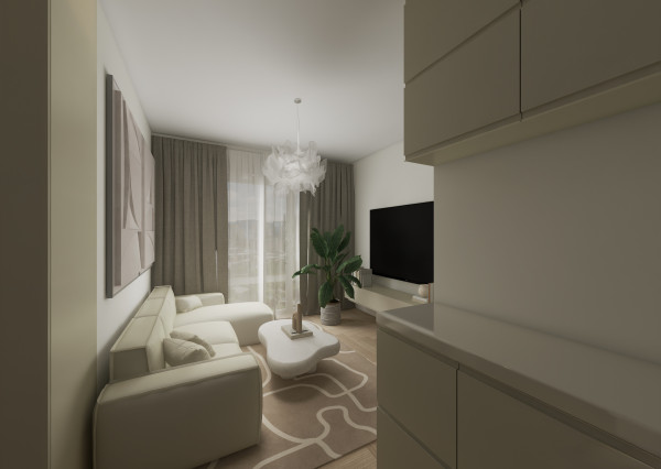 BOSEN | Na predaj garsónka v NOVOSTAVBE  - Trenčín ul. Hanzlíkovská, 40m2