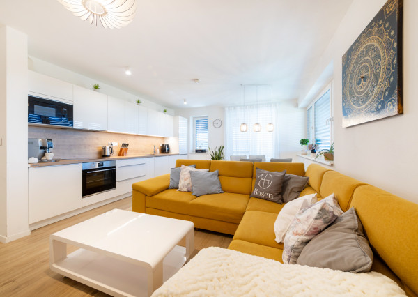 BOSEN | REZERVOVANÉ Luxusný 2i byt na predaj, garážové státie grátis, Panorama, Nitra - Klokočina