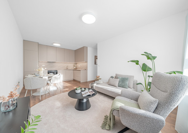 PREDANÉ: BOSEN | 2kk byt v projekte TAMMI, 53 m2, Dúbravka