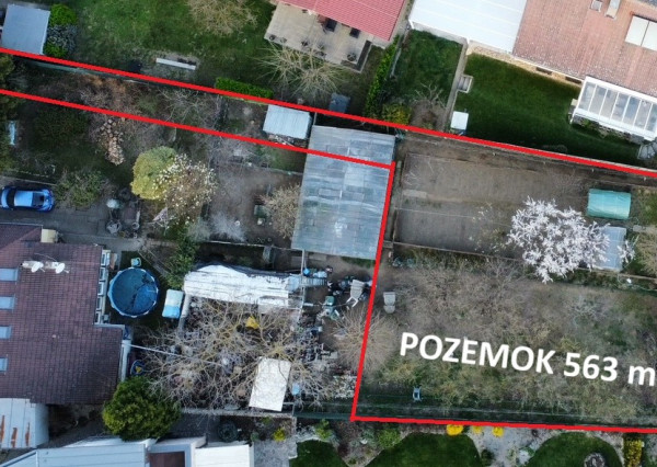 Predaj stavebného pozemku 563 m2 v Ivanke pri Dunaji
