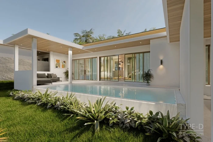 vila s bazénom koh samui