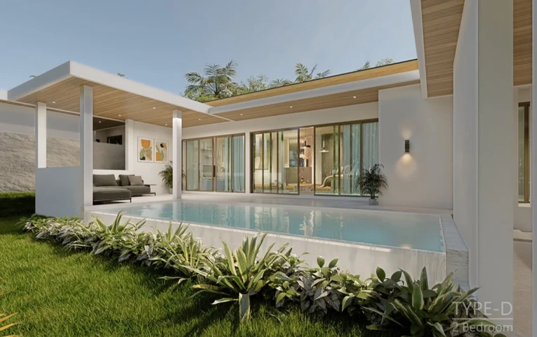 vila s bazénom koh samui