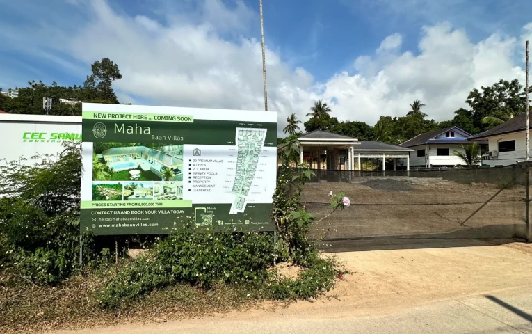 výstavba na koh samui