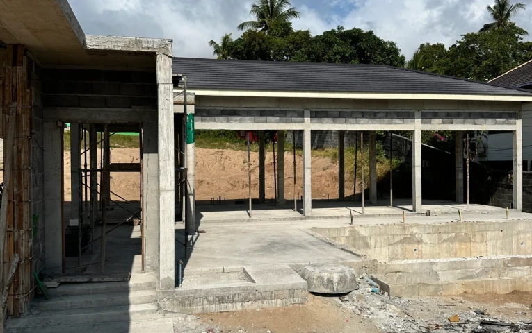 výstavba developerského projektu na koh samui