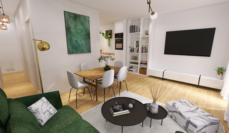 BOSEN | OPÁL: Nový 3 izb. byt v novostavbe, Jarovce, 73 m2