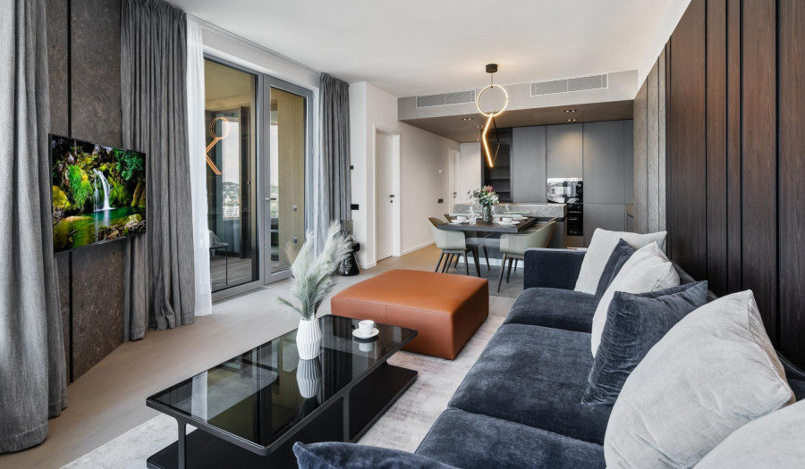 BOSEN | Dizajnový 3-izb.byt vo výnimočnom projekte Sky Park, 26.poschodie, Čulenova, 93m2