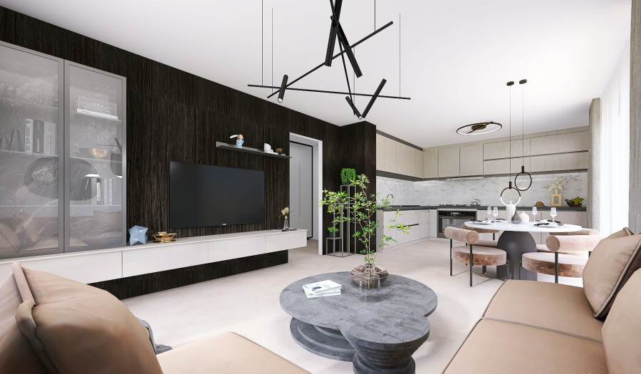 BOSEN | 4.izb.byt v novostavbe s terasou a vlastnou garážou, Malinovo, 103 m2