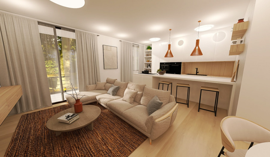 BOSEN | Strešný 4 izbový byt s vysokými stropmi, 112 m2, Tomášov