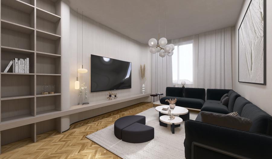 BOSEN | 3 izb. byt s veľkým potenciálom, vo výbornej lokalite, ulica Riazanská, Bratislava, 71 m2