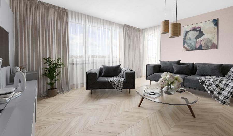 BOSEN | Predaj 3 izbový byt s balkónom a garážou, 67 m2, ulica Na Pasekách, Bratislava - m.č. Rača
